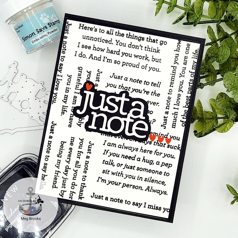 Simon Says Stamp Celebrate Collection I Want It All Stamps and Coordinating Dies set778asd