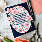 CZ Design Clear Stamps Just a Note Notes cz283c Celebrate Just a Note Card | color-code:ALT03