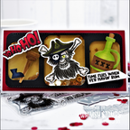 Whimsy Stamps Arrgh Accessories Dies WSD210 one eyed willie