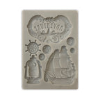 Stamperia Songs Of The Sea Adventure A6 Silicone Mold kacm20