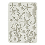 Stamperia Sea Land Corals A5 Silicone Mold kacma525