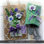 Tim Holtz Sizzix Vault Pillow Box and Bag Thinlits Dies 666568 floral | color-code:ALT01