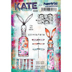 Paper Artsy Kate Crane 001 Cling Stamps kc001
