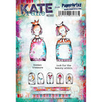 Paper Artsy Kate Crane 002 Cling Stamps kc002