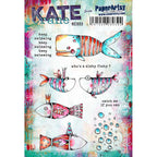 Paper Artsy Kate Crane 003 Cling Stamps kc003