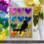 Tim Holtz Sizzix Vault Lovebirds Thinlits Dies 666566 love you