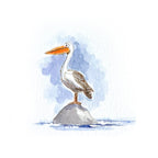 Art Impressions My Favorite Birds Clear Stamps kh5820 finished pelican