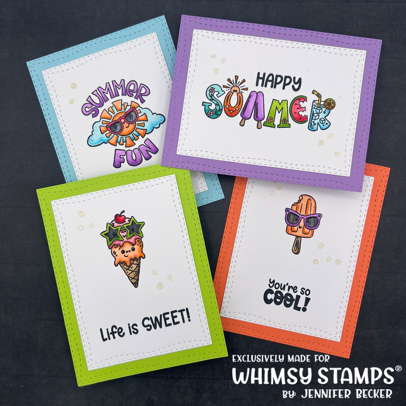 Whimsy Stamps Aloha Kids Clear Stamps Khb201* | Whimsy Stamps | Crafting & Stamping Supplies from Simon Says Stamp