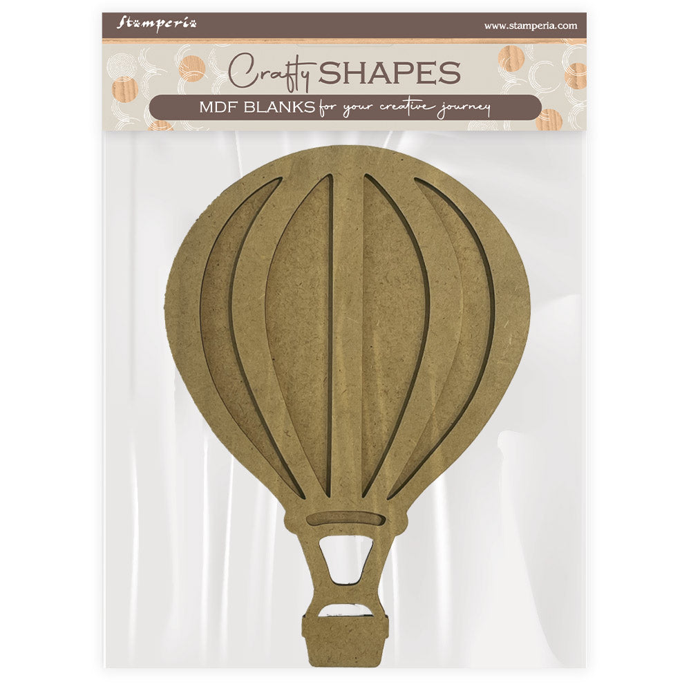 Stamperia Timeless Air Balloon Crafty Shapes klsm52