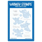 Whimsy Stamps Donkey Love Outline Dies wsd245