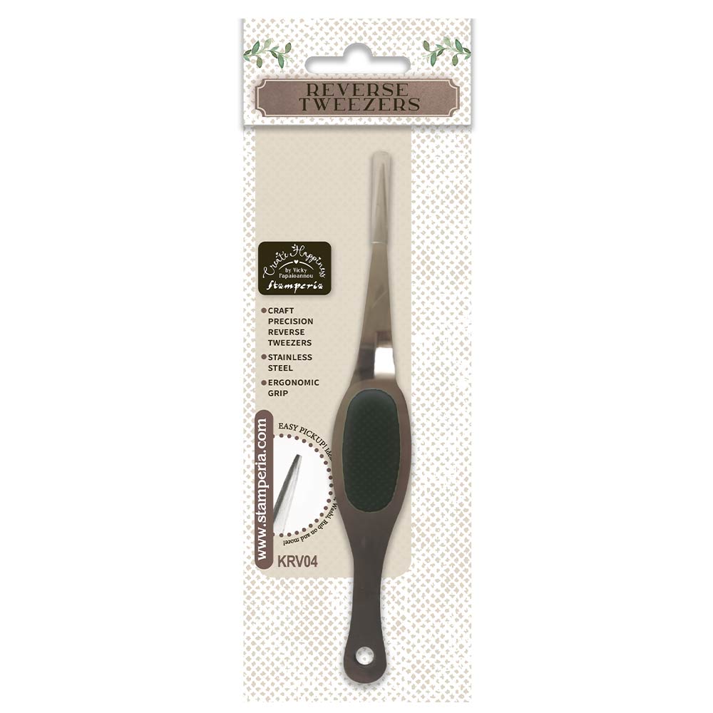 Stamperia Create Happiness Reverse Tweezers krv04