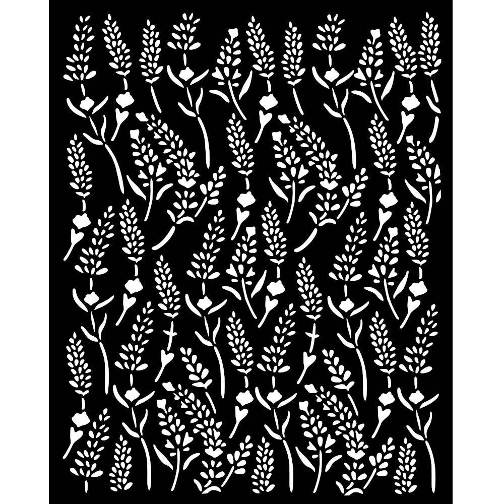 Stamperia Romantic Lavender Pattern Stencil kstd168