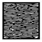 Stamperia Silent Sea Wood Pattern Small Stencil kstds46