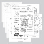Concord & 9th Kristina Werner OCC So Very Merry Stamp Die and Stencil Bundle