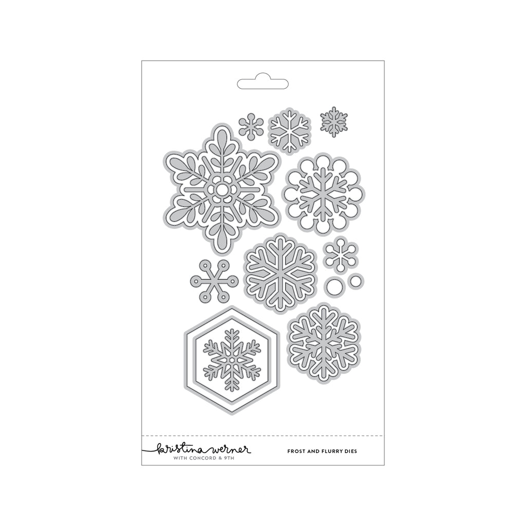 Concord & 9th Kristina Werner Frost & Flurry Stencils and Dies Bundle