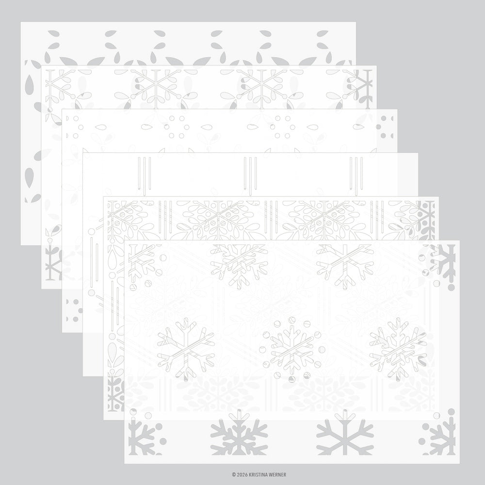 Concord & 9th Kristina Werner OCC So Very Merry 2026 Stamps Dies and Stencils Bundle
