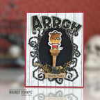 Whimsy Stamps Bearly Halloween Outline Dies wsd224 pirates