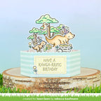 Lawn Fawn Set Kanga-rrific Clear Stamps and Dies Birthday