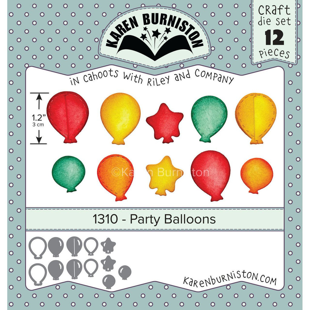Karen Burniston Arch Pop Up and Party Balloon Die Set product image 2