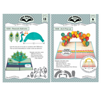 Karen Burniston Arch Pop Up and Peacock Add on Die Set