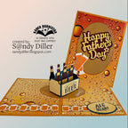 Karen Burniston Beer and Soda Sayings Clear Stamps cs038 happy father's day
