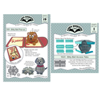 Karen Burniston Bitty Ball Pop Up and Access Tabs Die Set