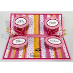Karen Burniston Bouquet Sayings Clear Stamps cs014 congrats