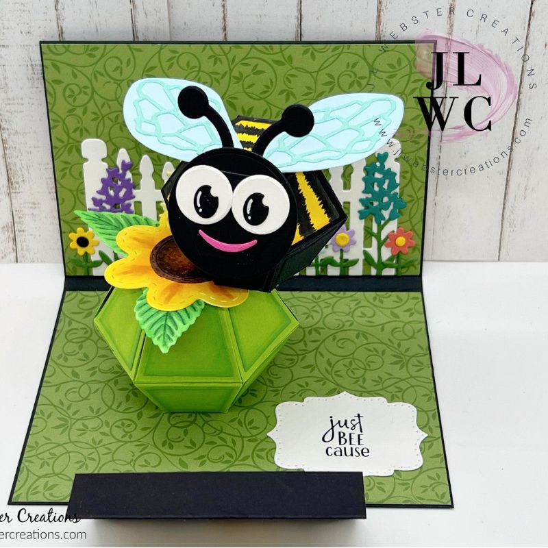 Karen Burniston Bug Greetings Clear Stamps cs025 bee