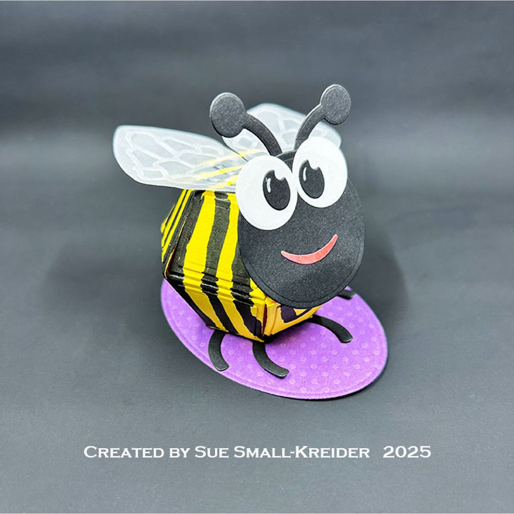 Karen Burniston Bugs Pop Up Ball Animal Add-ons 6 Dies 1325 bee