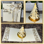 Karen Burniston Christmas Tree Add On Dies 1289 gold