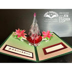 Karen Burniston Christmas Tree Add On Dies 1289 poinsettias