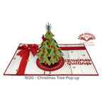 Karen Burniston Christmas Tree Pop Up Dies 1020 cardinal