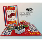 Karen Burniston Dessert Elements Dies 1339 game nite card