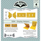 Karen Burniston Display Helpers Die and Stamp Set 1304 product image 1