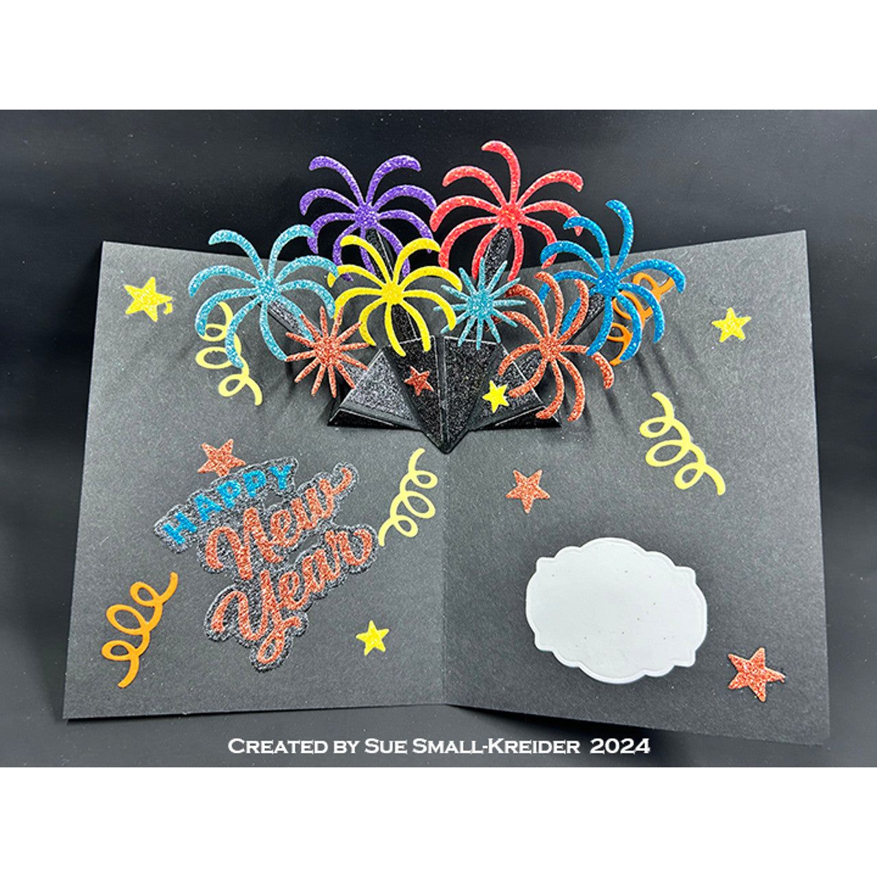 Karen Burniston Fireworks Dies 1287 happy new year