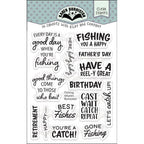 Karen Burniston Fishing Clear Stamps cs013