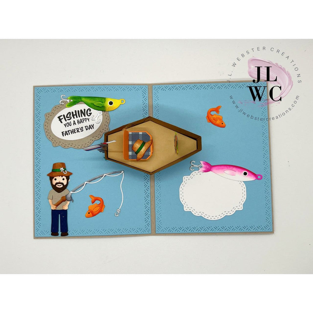Karen Burniston Fishing Lure Charms Dies 1303 happy father's day