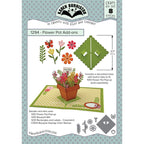 Karen Burniston Flower Pot Add Ons Dies 1294