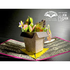 Karen Burniston Flower Pot Add Ons Dies 1294 plants