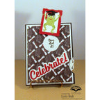 Karen Burniston Grad Greetings Clear Stamps cs015 celebrate
