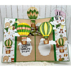 Karen Burniston Hot Air Balloons Dies 1327 yellow and green