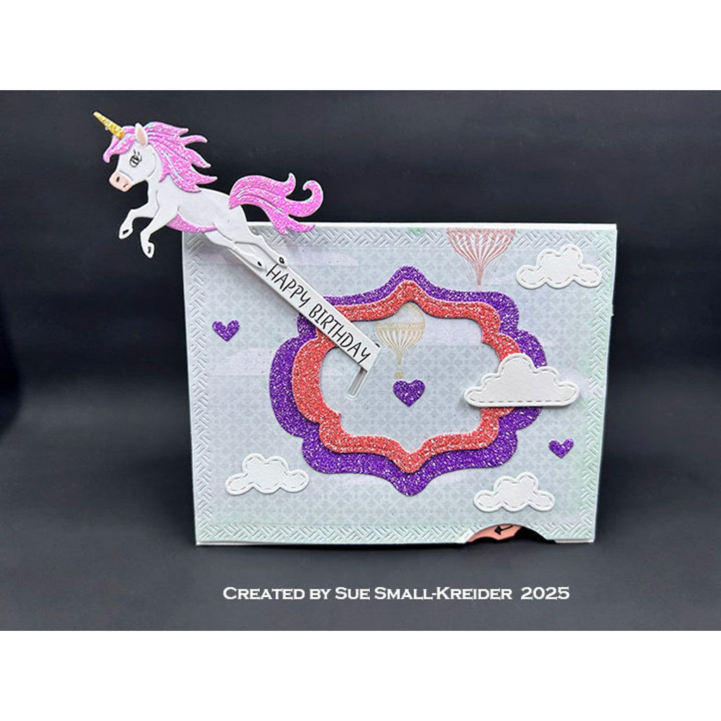 Karen Burniston Leaping Animals Dies 1301 unicorn