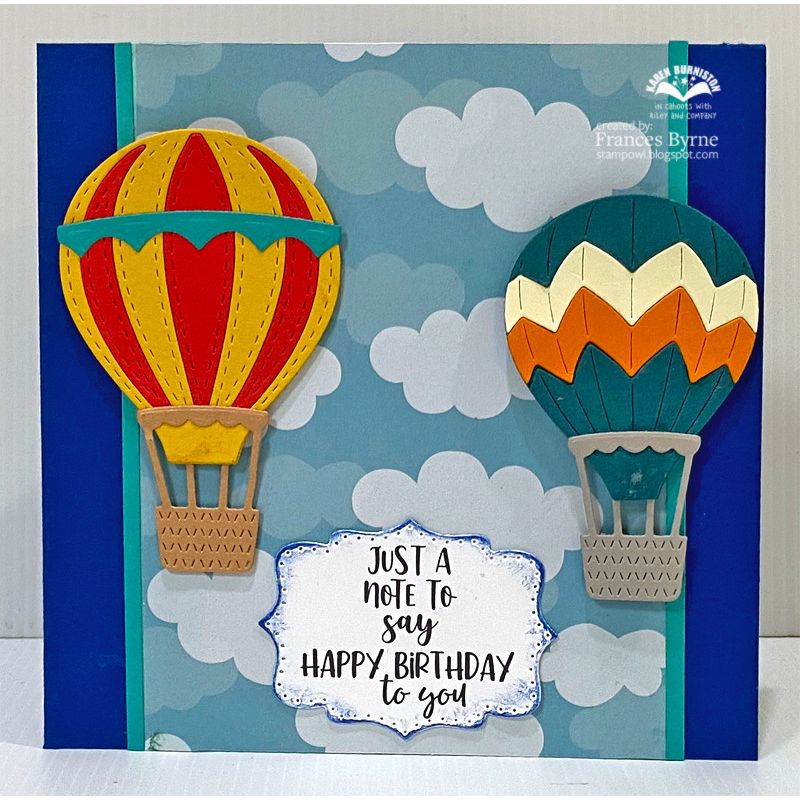 Karen Burniston Love Notes Clear Stamps cs033 happy birthday
