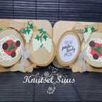 Karen Burniston Mealtime Phrases Clear Stamps cs035 grapes pasta card