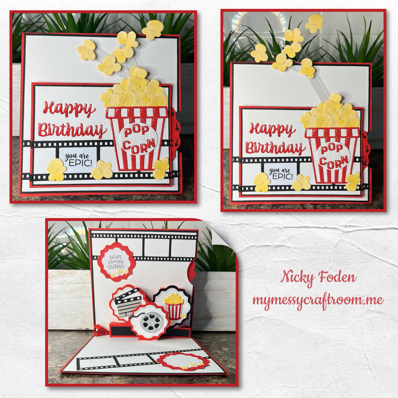 Karen Burniston Movie Night Charms Dies 1305 happy birthday