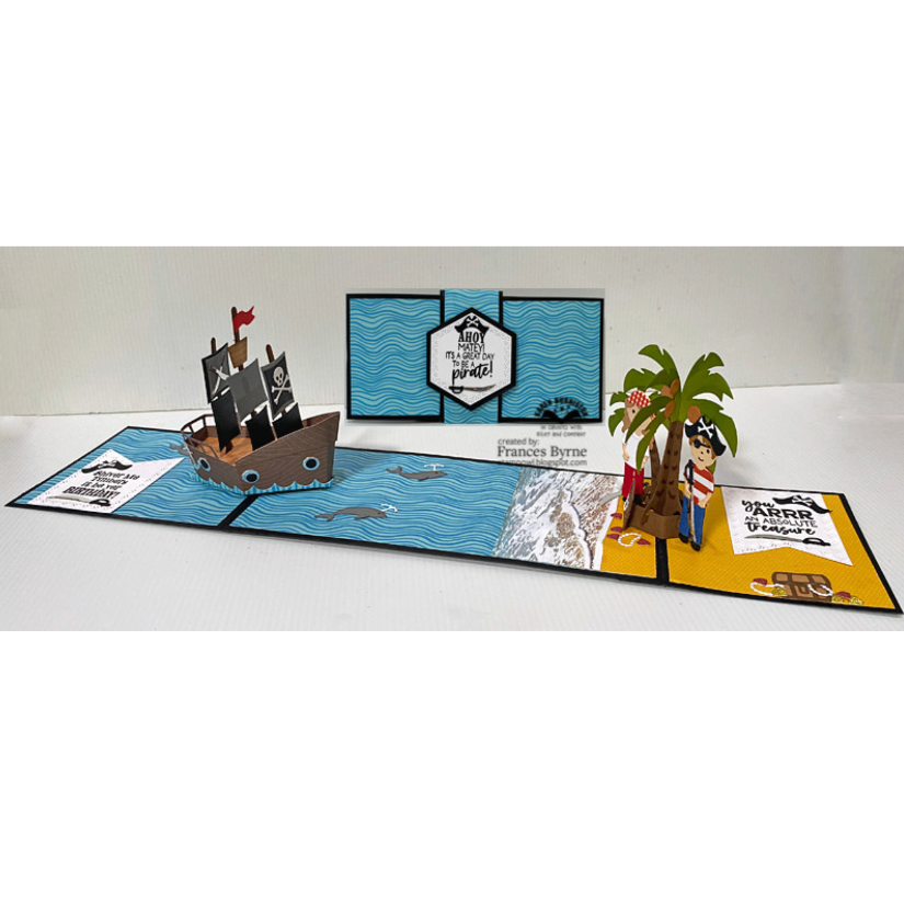 Karen Burniston Palm Tree Pop Up Dies 1039 pirate ship