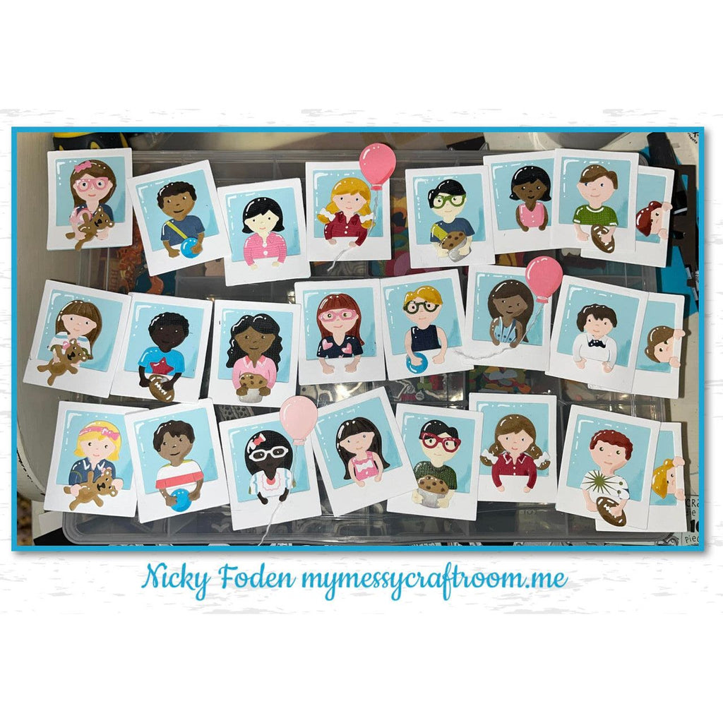 Karen Burniston Paper People Dies 1299 photos