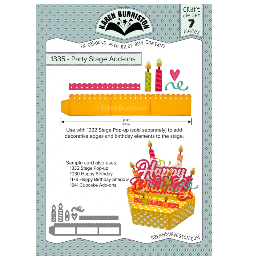 Karen Burniston Party Stage Add On Dies 1335
