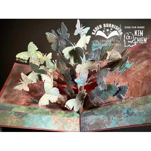 Karen Burniston Photo Fan Pop Up Dies 1292 butterflies