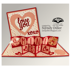 Karen Burniston Photo Gallery Pop Up Dies 1331 be mine